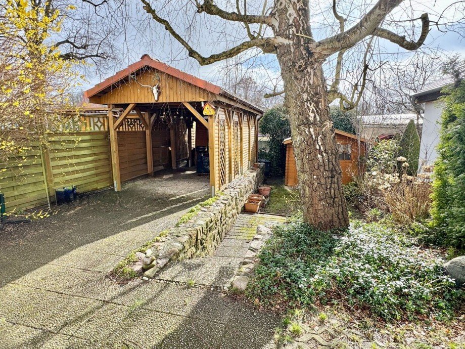 Carport Reihenmittelhaus Neustrelitz