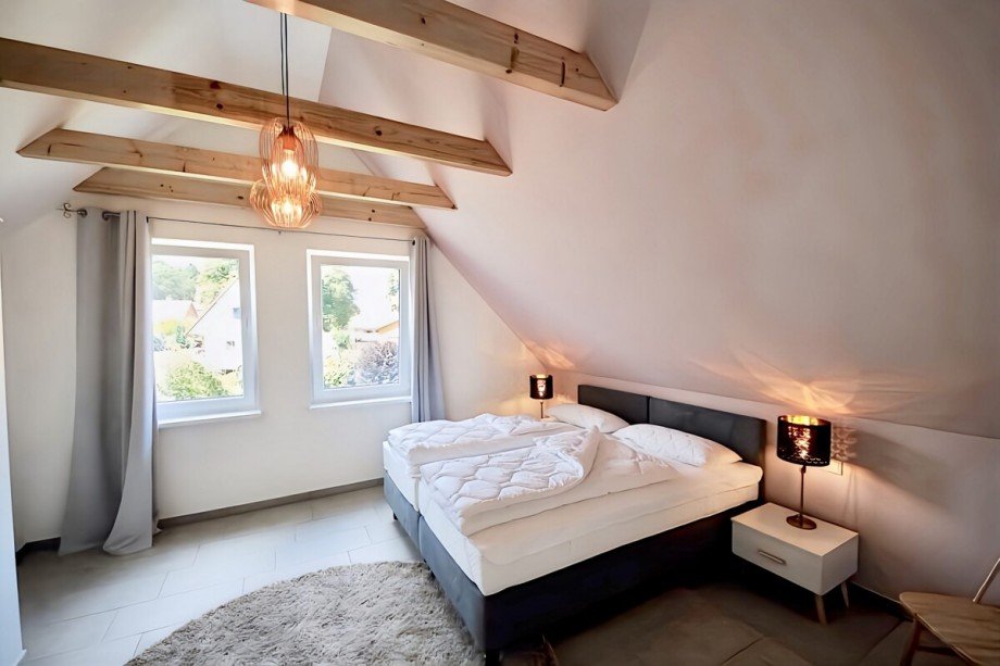 Schlafzimmer Ferienhaus R�bel/M�ritz