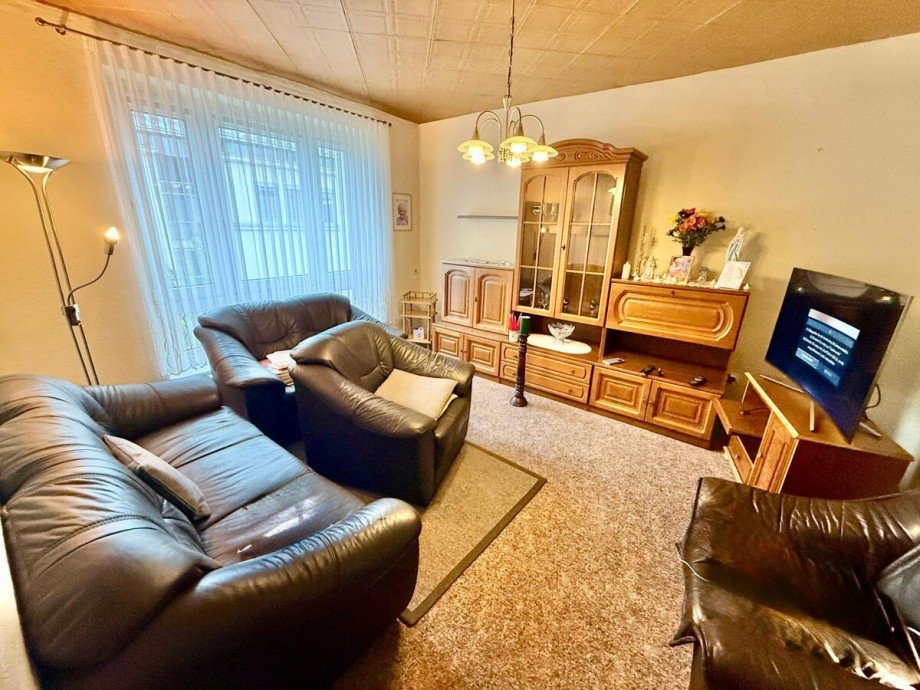 Wohnzimmer Etagenwohnung Neubrandenburg