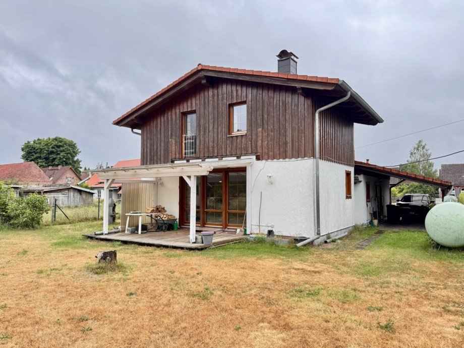Hausansciht Einfamilienhaus Hintersee