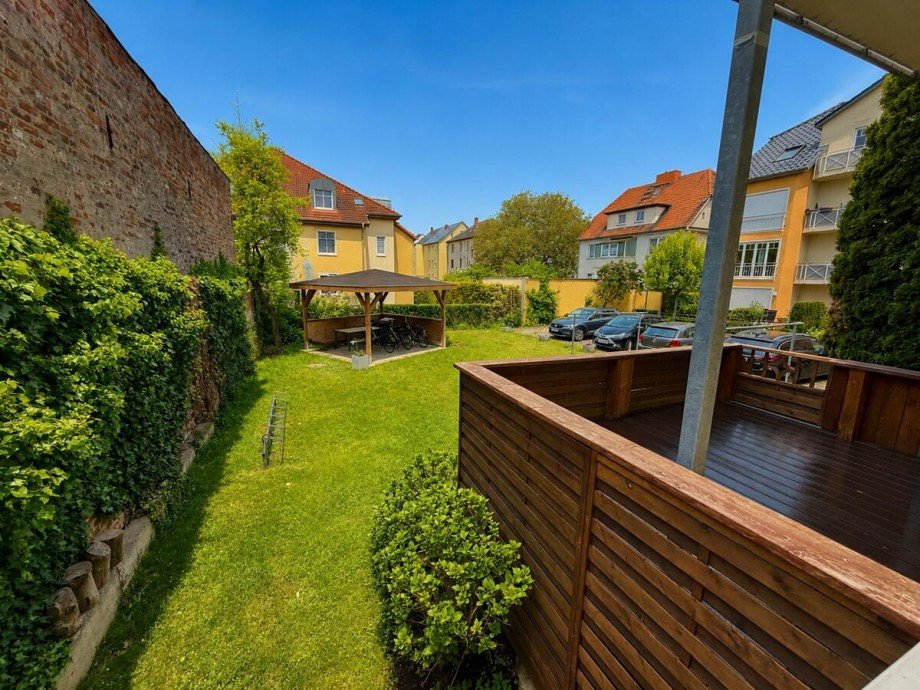 Ausblick Erdgeschosswohnung Neubrandenburg