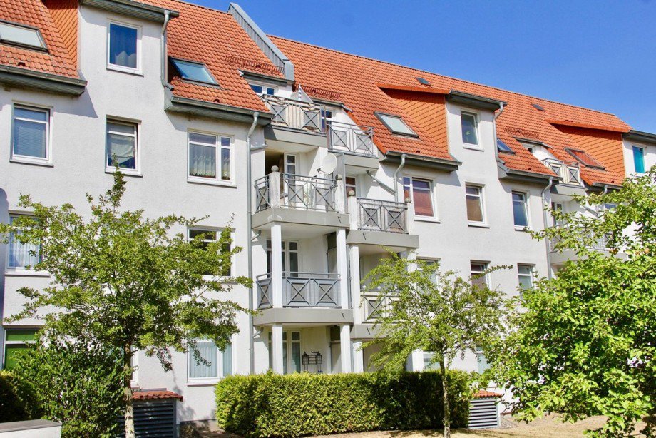 Hausansicht in Neubrandenburg Etagenwohnung Neubrandenburg