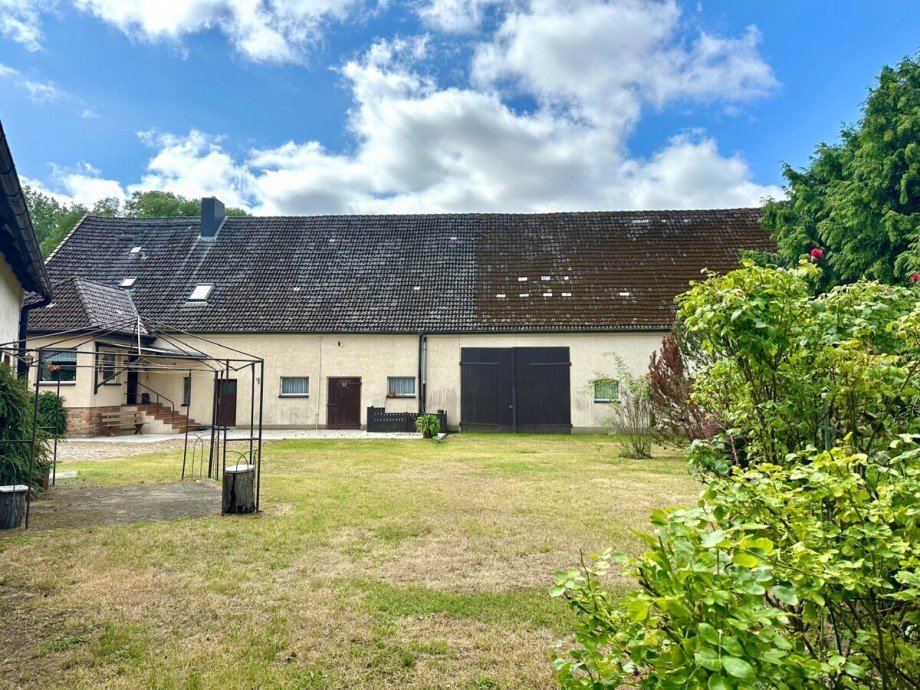 Hausansicht Hofseite Landhaus Uckerland / Milow