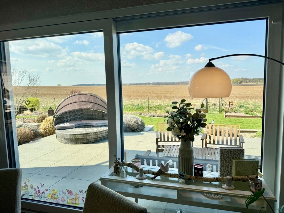 Detail Wohnzimmer Einfamilienhaus Lindetal