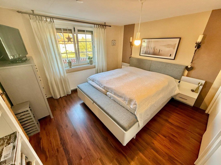 Schlafzimmer Doppelhaush�lfte Bassow