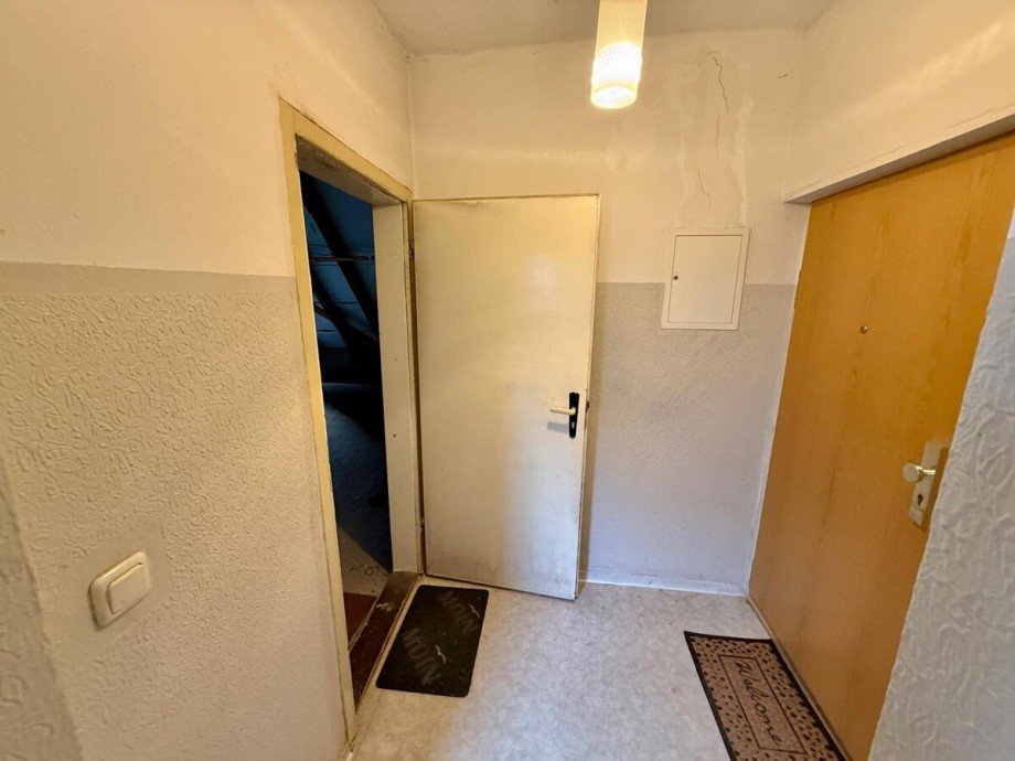Eingang Dachboden/Trockenraum Etagenwohnung Neubrandenburg