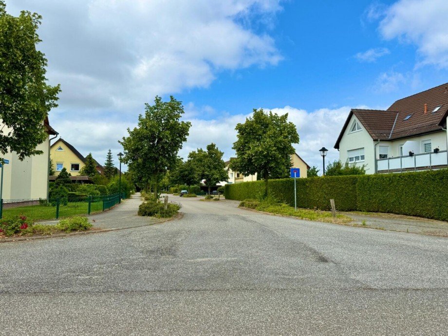 Zufahrt Maisonettewohnung Neubrandenburg