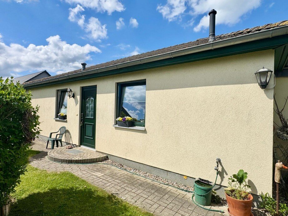 Hauseingang Bungalow Chemnitz