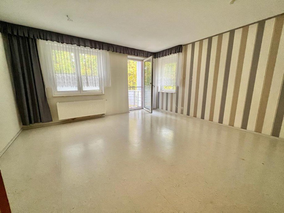 Wohnzimmer Erdgeschosswohnung Neubrandenburg
