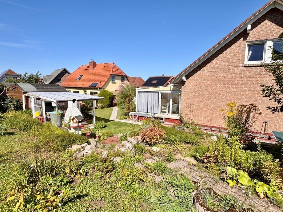das Grundst�ck Haus Burg Stargard