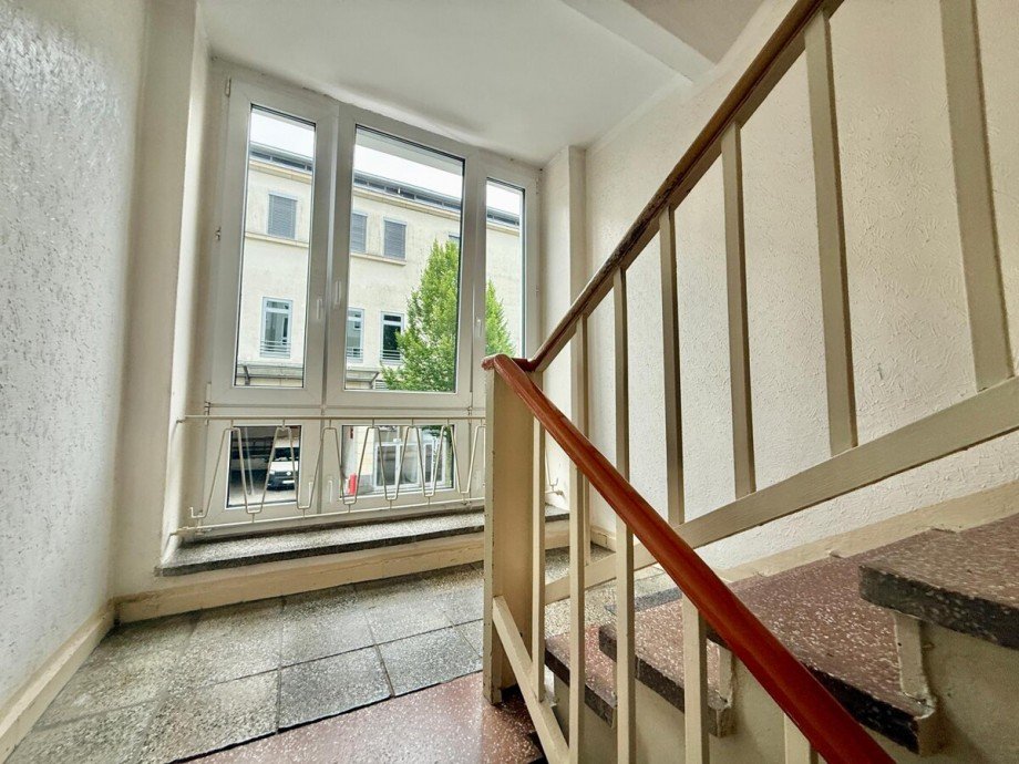 Treppenhaus Etagenwohnung Neubrandenburg
