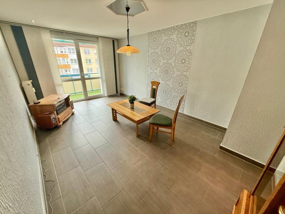 Wohnzimmer Etagenwohnung Neubrandenburg