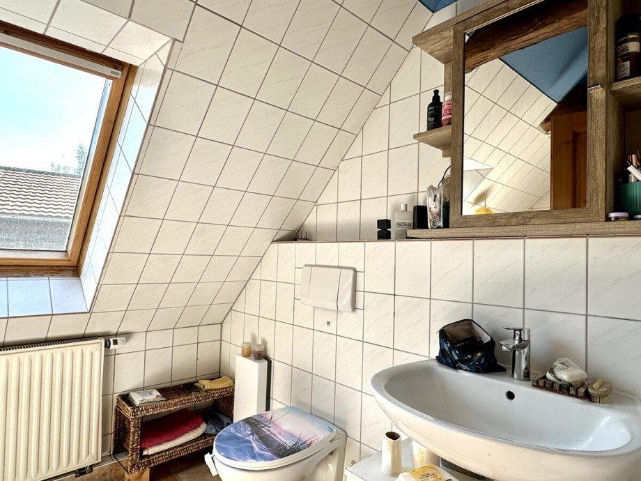 Badezimmer mit Badewanne Mehrfamilienhaus Datzetal / Sadelkow