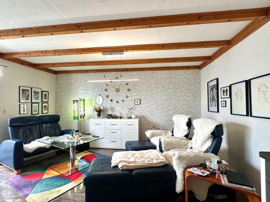 Wohnzimmer Reihenmittelhaus Uckerland / Wilsickow