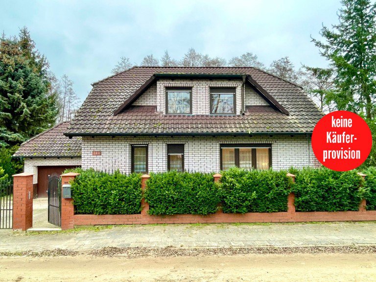 Nutzen Sie Ihre Chance! Gartz (Oder) Einfamilienhaus HORN IMMOBILIEN ++ VERKAUFT++ Gartz (Oder) tolles Haus mit Elektroheizung und Doppelgarage