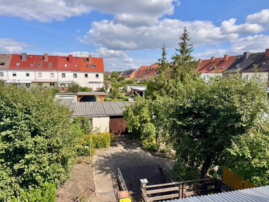 Ausblick Reihenendhaus Neubrandenburg