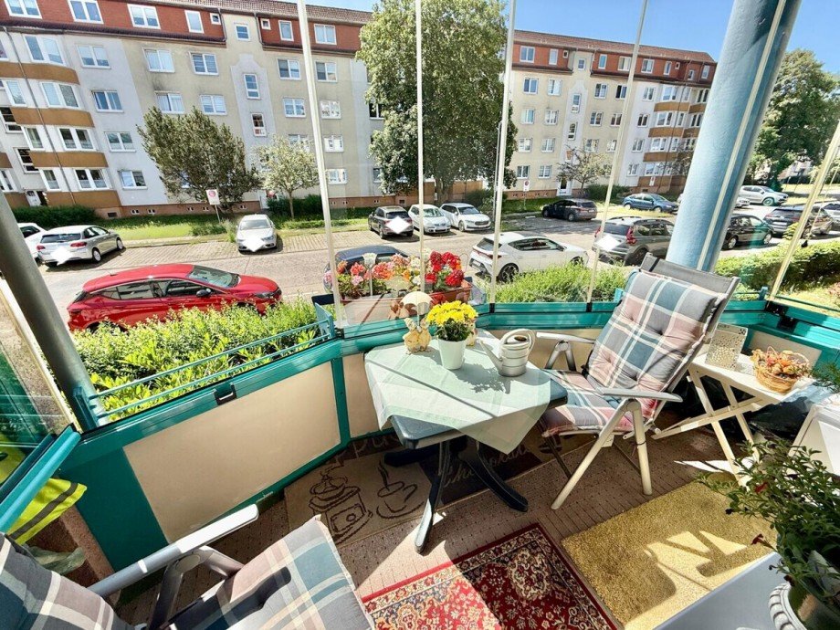 Balkon... Erdgeschosswohnung Neubrandenburg
