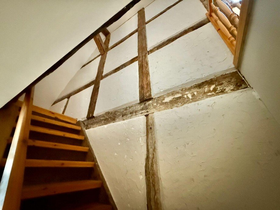 Treppe zum DG Einfamilienhaus Friedland