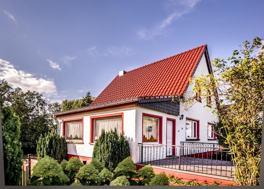 Seitenansicht Einfamilienhaus Burg Stargard
