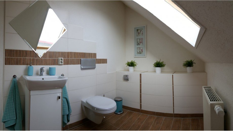 WC im DG Haus Neubrandenburg