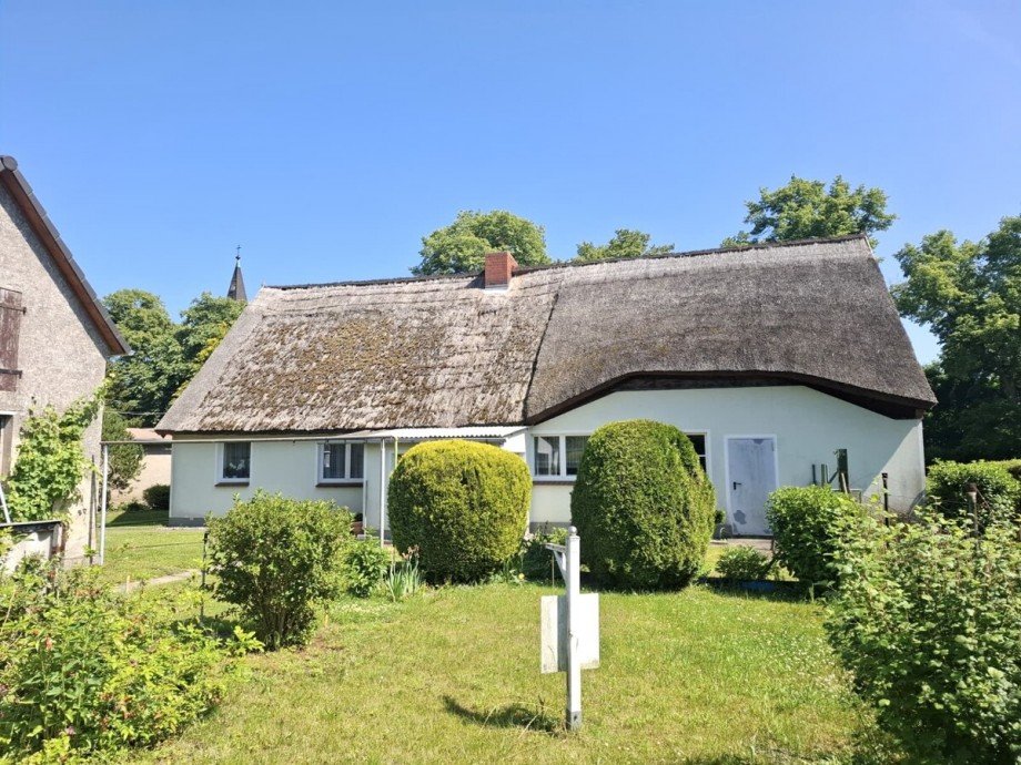 Hausansicht Hofseite Einfamilienhaus Spantekow / Rebelow