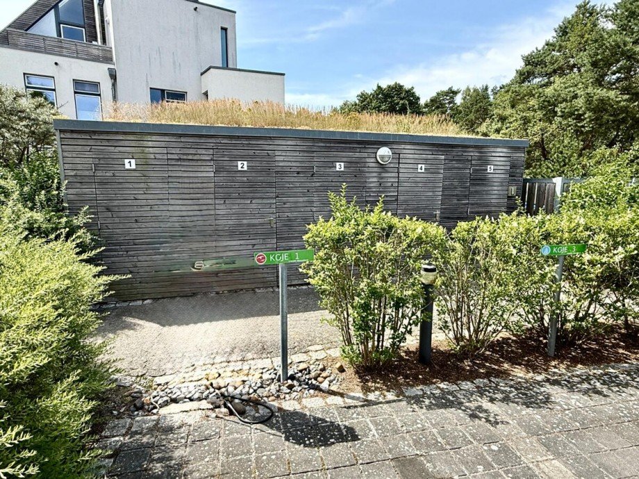 Fahhrad- oder Ger�teschuppen Etagenwohnung Karlshagen