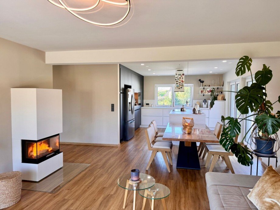 Wohnzimmer Einfamilienhaus Sponholz