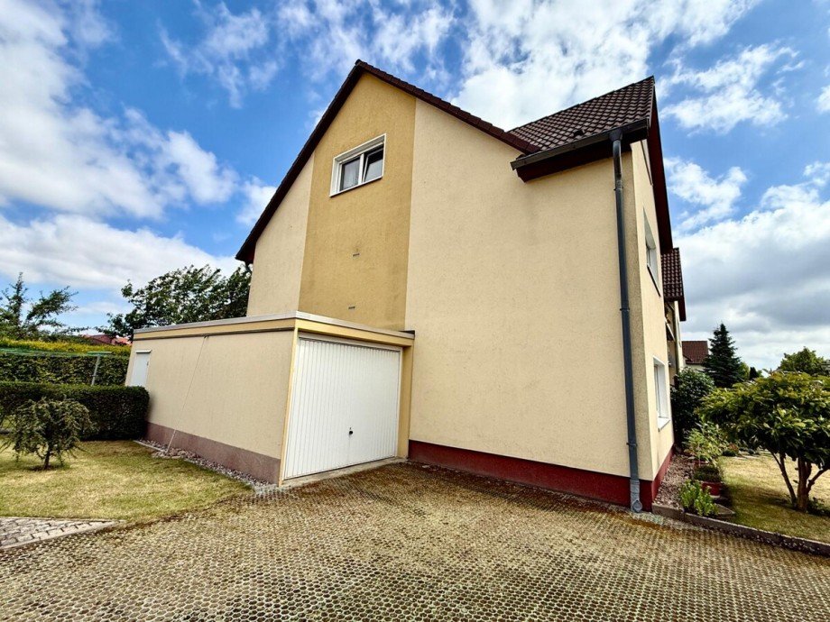 Giebelseite Maisonettewohnung Neubrandenburg