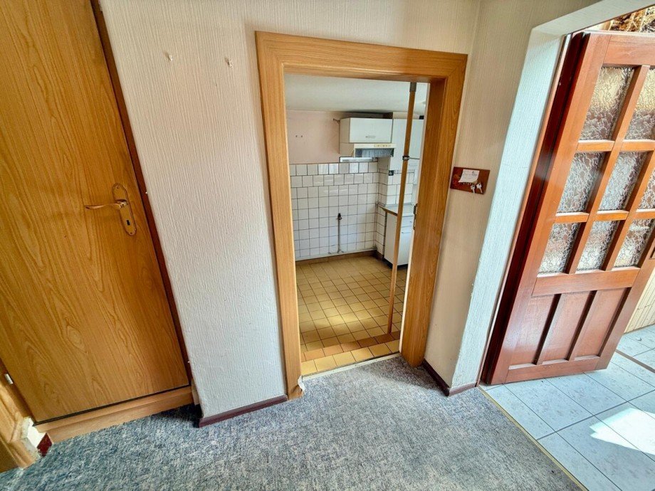 Flur Zugang K�chenbereich Doppelhaush�lfte Neubrandenburg