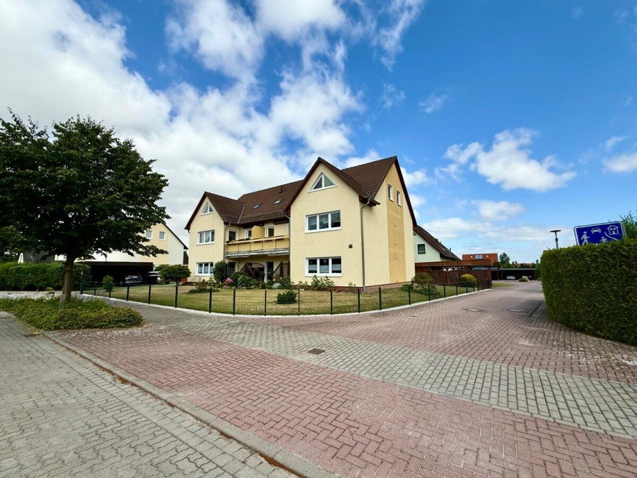 Zufahrt Maisonettewohnung Neubrandenburg