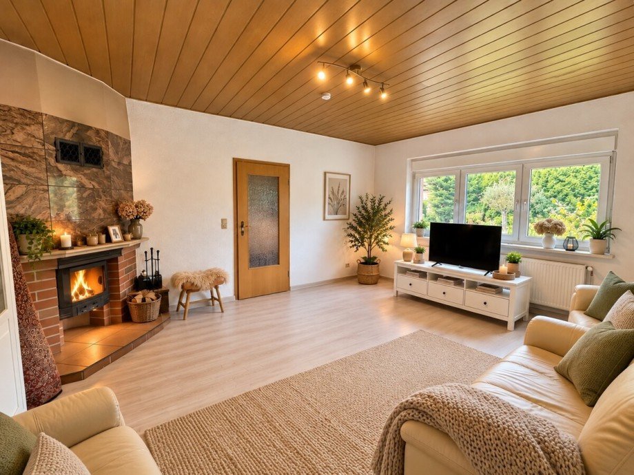 mit Kamin Einfamilienhaus Nadrensee