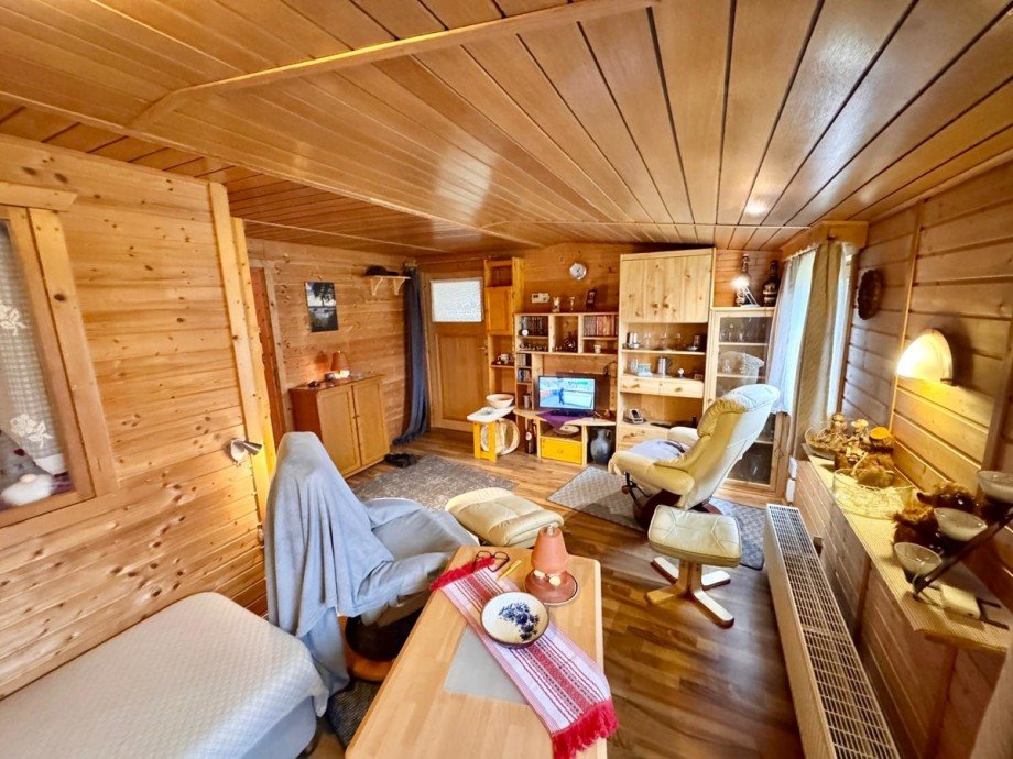 Wohnzimmer Ferienhaus Wokuhl-Dabelow / Carolinenhof