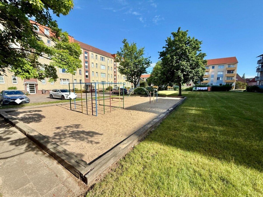 Spielpatz Etagenwohnung Neubrandenburg