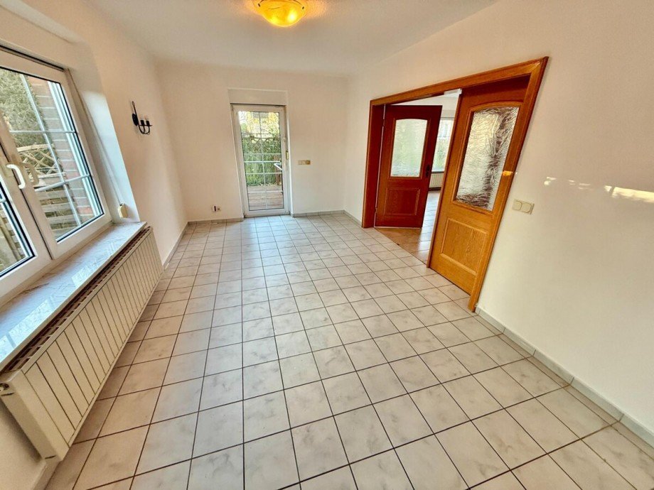 Essbereich mit Terrassenausgang Einfamilienhaus Neuendorf