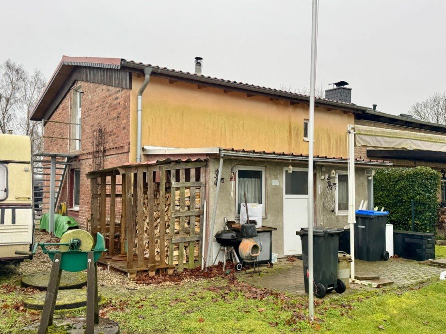 Hausansicht von hinten Reihenendhaus Jatzke