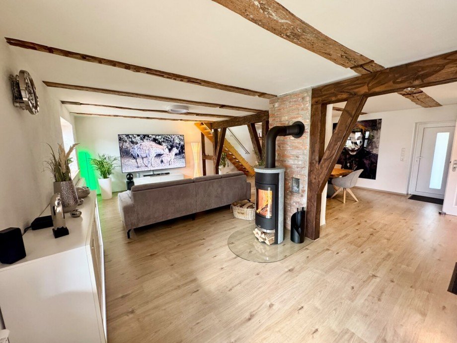 Wohnzimmer Doppelhaush�lfte M�llenhagen