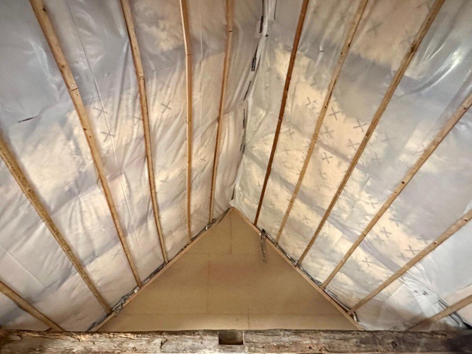 Dachstuhl Wohnhaus Doppelhaush�lfte Wilhelmsburg