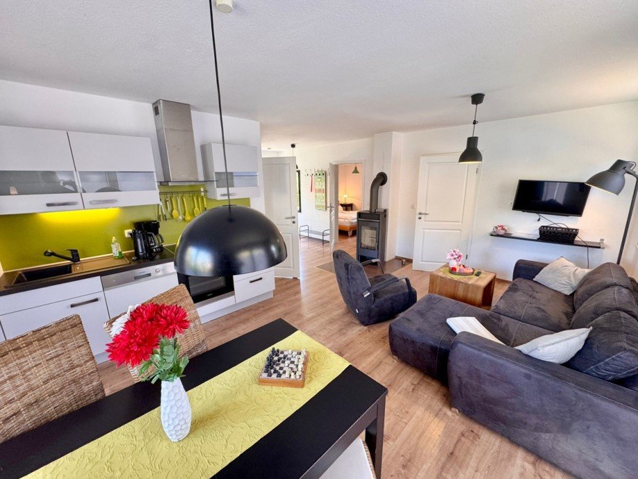 Wohnzimmer Ferienhaus R�bel/M�ritz