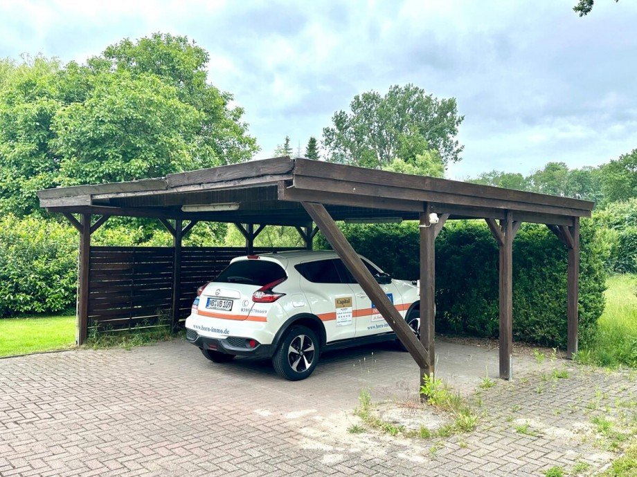 Carport Zweifamilienhaus Klein Helle
