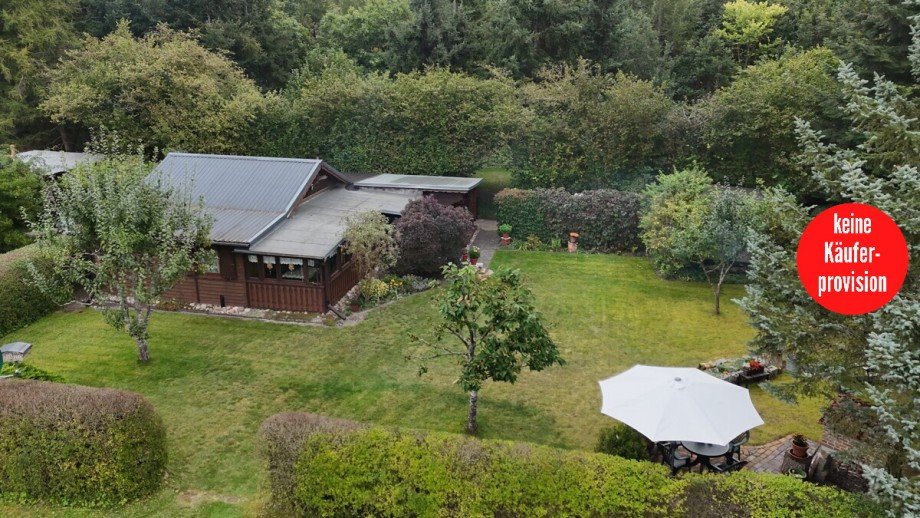 Luftbild Ferienhaus Wokuhl-Dabelow / Carolinenhof