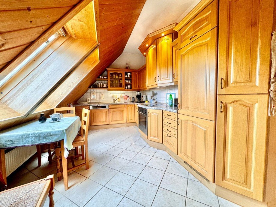 offene K�che mit Einbauk�che Haus Gro� Nemerow