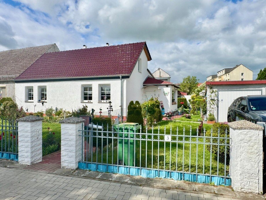 Hausansicht Einfamilienhaus Strasburg