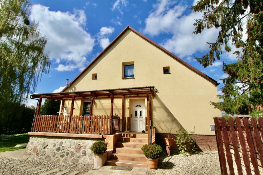 Hausansicht Einfamilienhaus Mescherin / Radekow