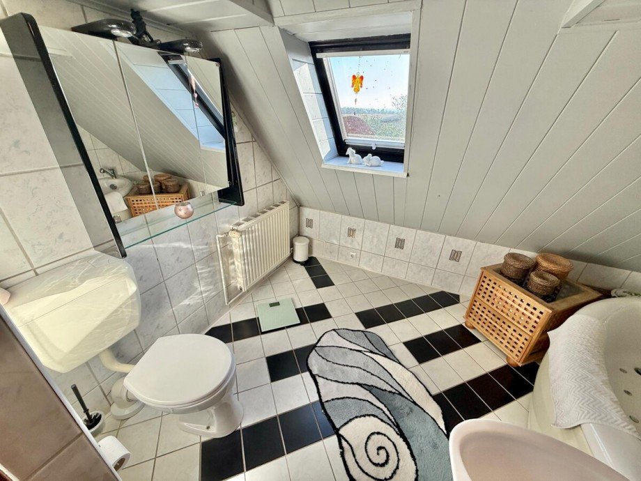 2. Badezimmer Doppelhaush�lfte Bassow