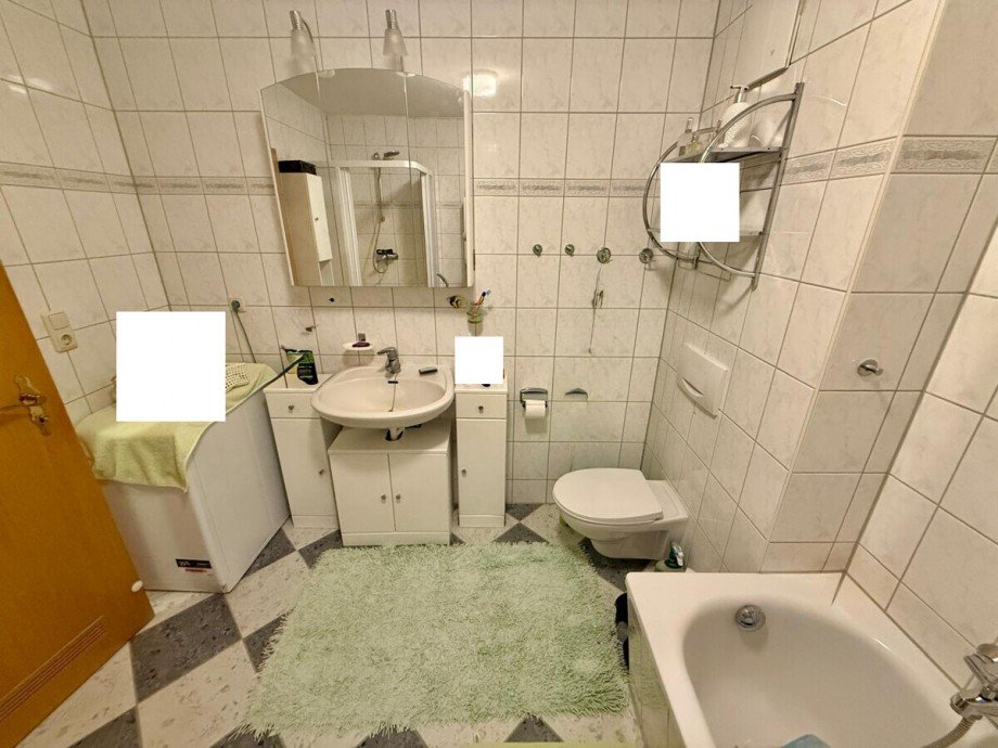 Badezimmer Etagenwohnung Neubrandenburg