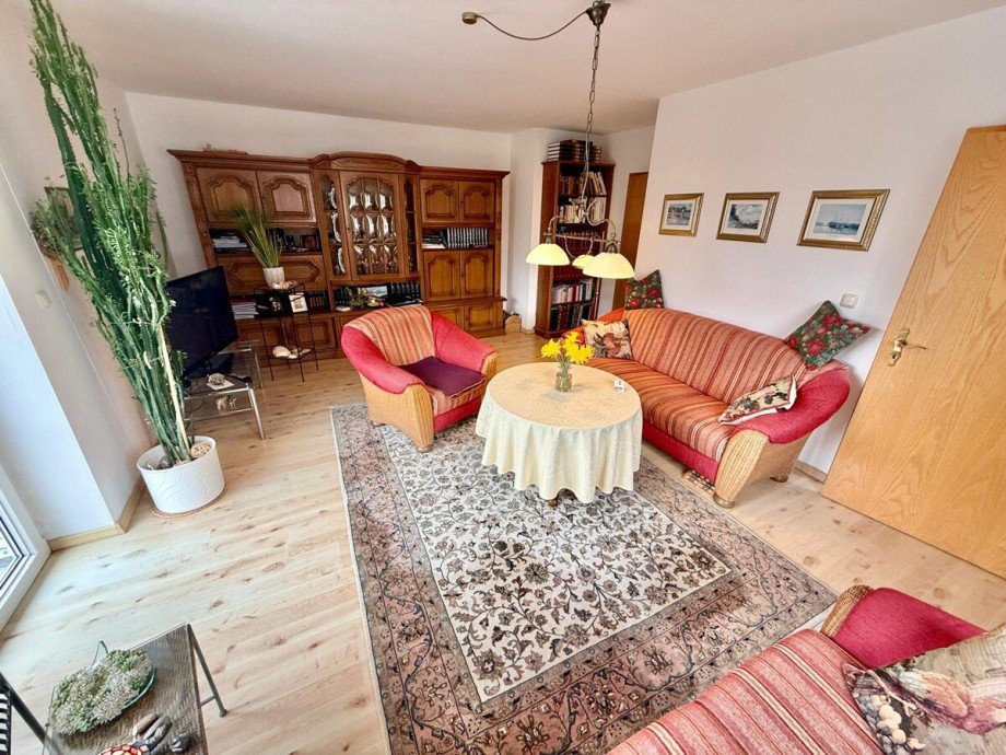 Wohnzimmer Etagenwohnung Neubrandenburg