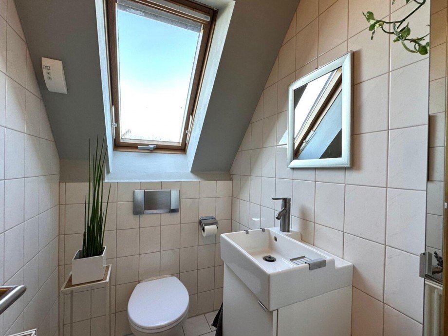 G�ste-WC im Dachgeschoss Einfamilienhaus G�ritz