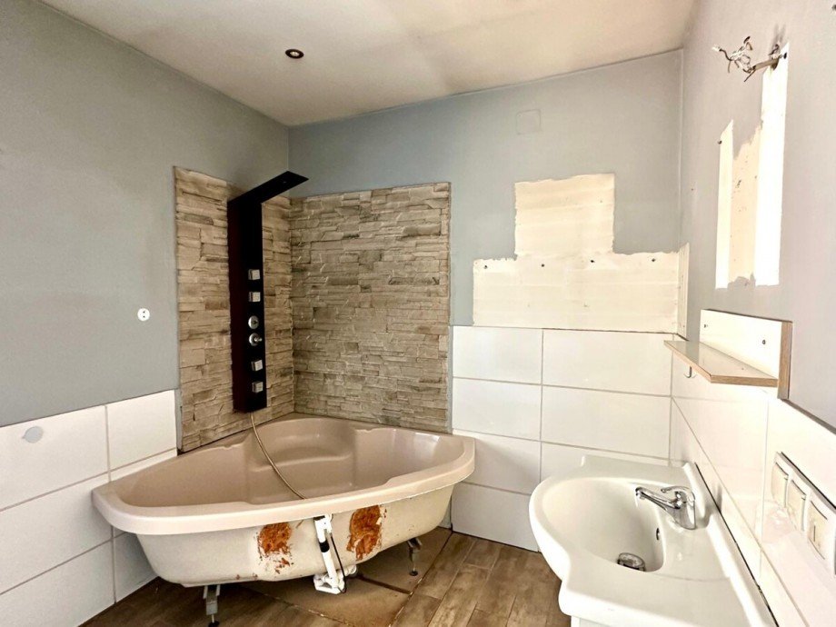 Badezimmer Einfamilienhaus Strasburg