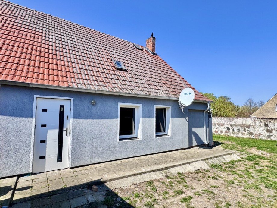 Hausansicht Doppelhaush�lfte Gartz (Oder) / Hohenreinkendorf