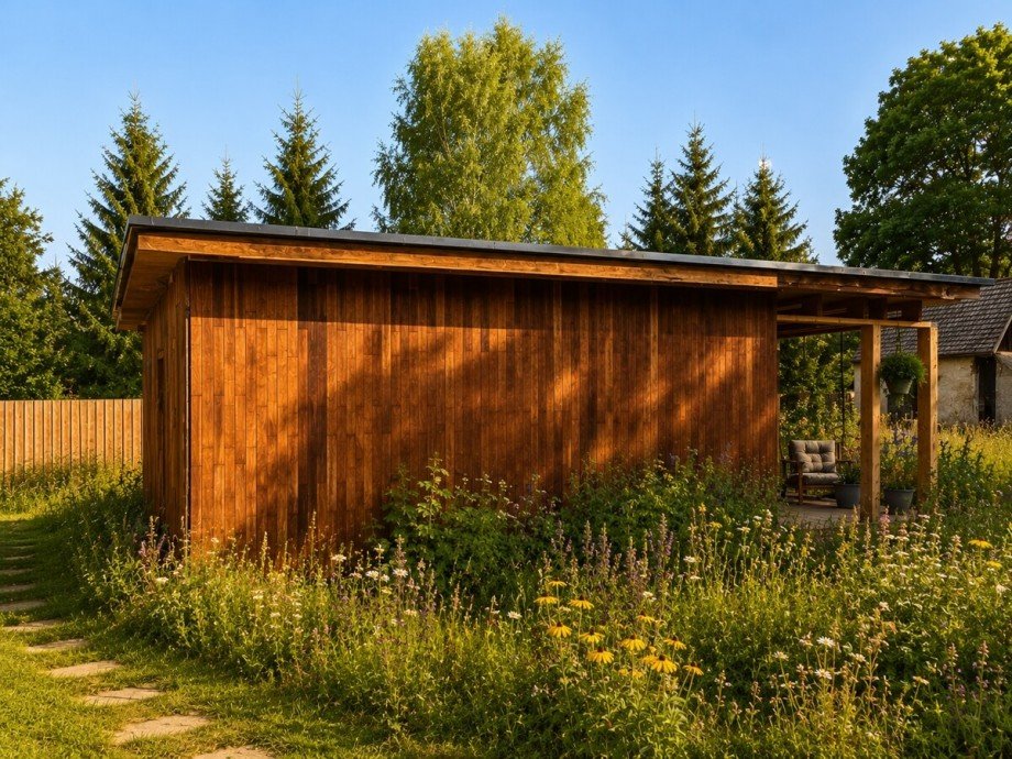 KI Gestaltungsvorschlag Ferienhaus Ahlbeck / Gegensee